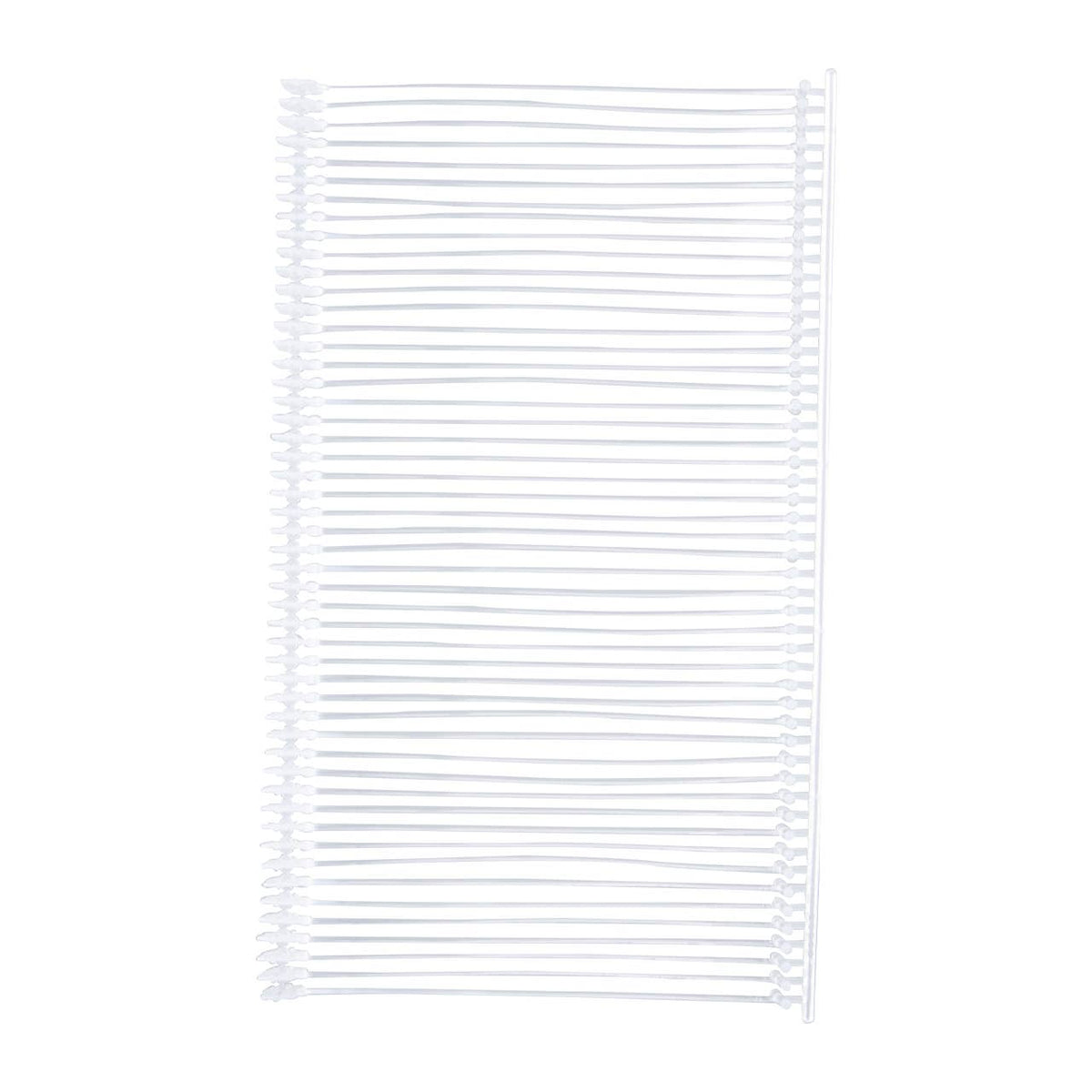 2" Clear Fine Fabric Tagging Fasteners - Carton of 5000