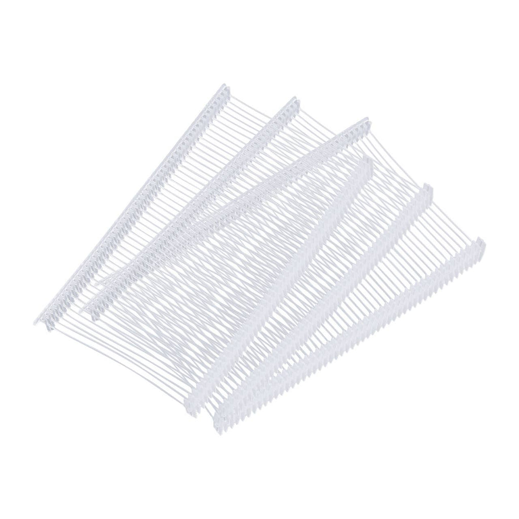 2" Clear Fine Fabric Tagging Fasteners - Carton of 5000