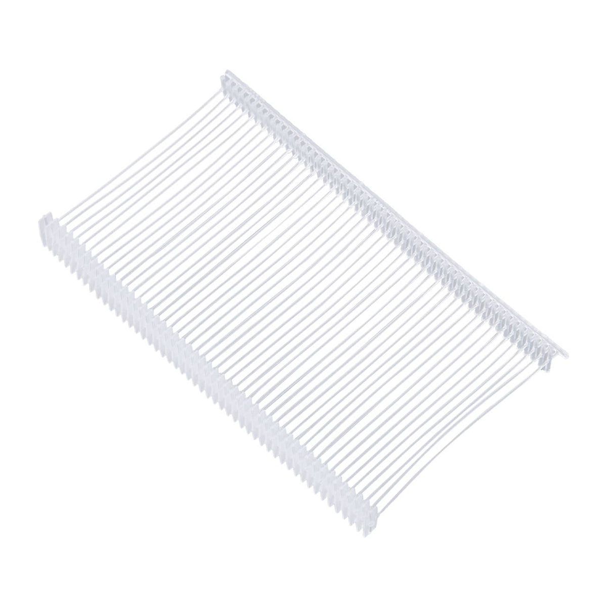 2" Clear Fine Fabric Tagging Fasteners - Carton of 5000