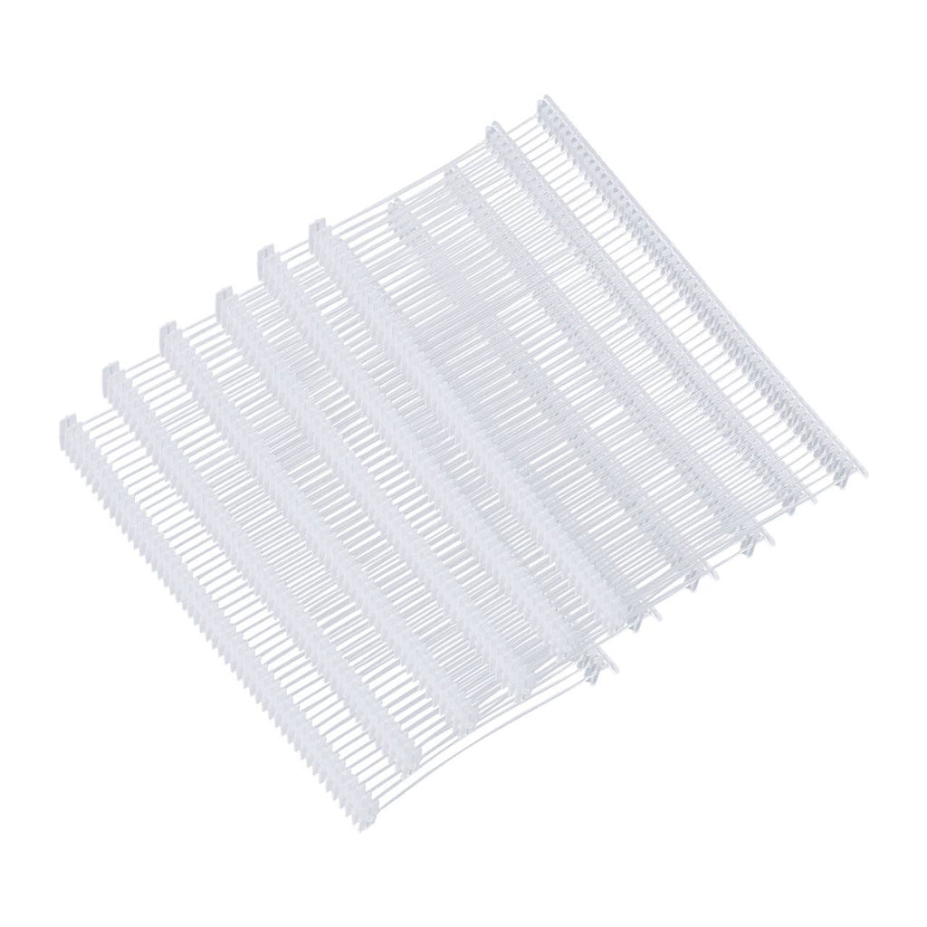 2" Clear Fine Fabric Tagging Fasteners - Carton of 5000