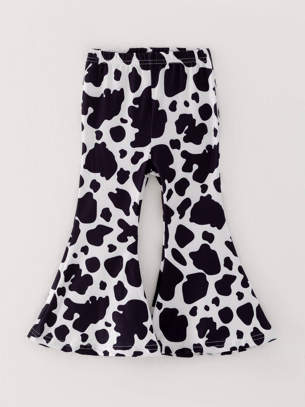 Girls Cow Print Milk Silk Pants: 3-4Y