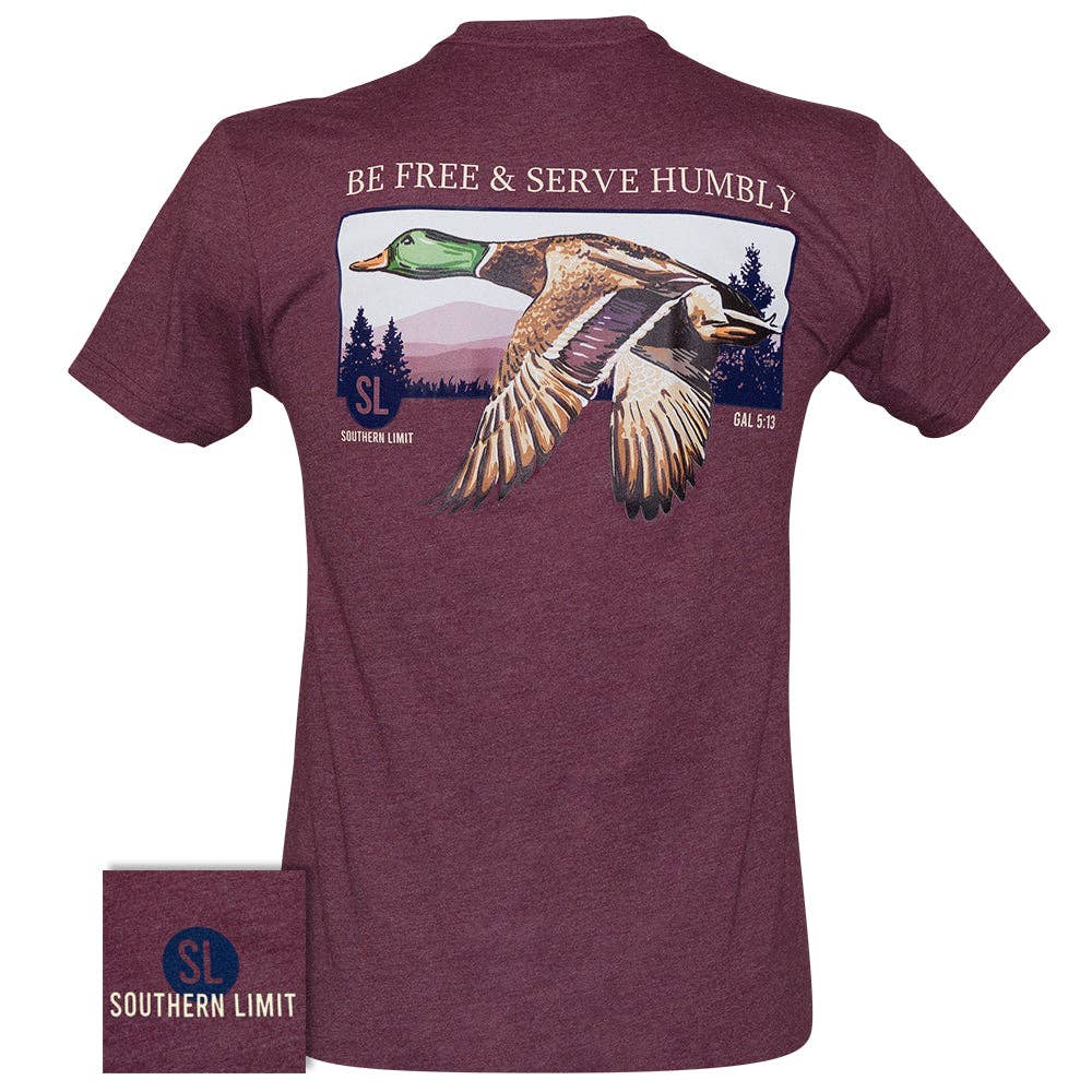 Southern Limit Be Free - Heather Maroon