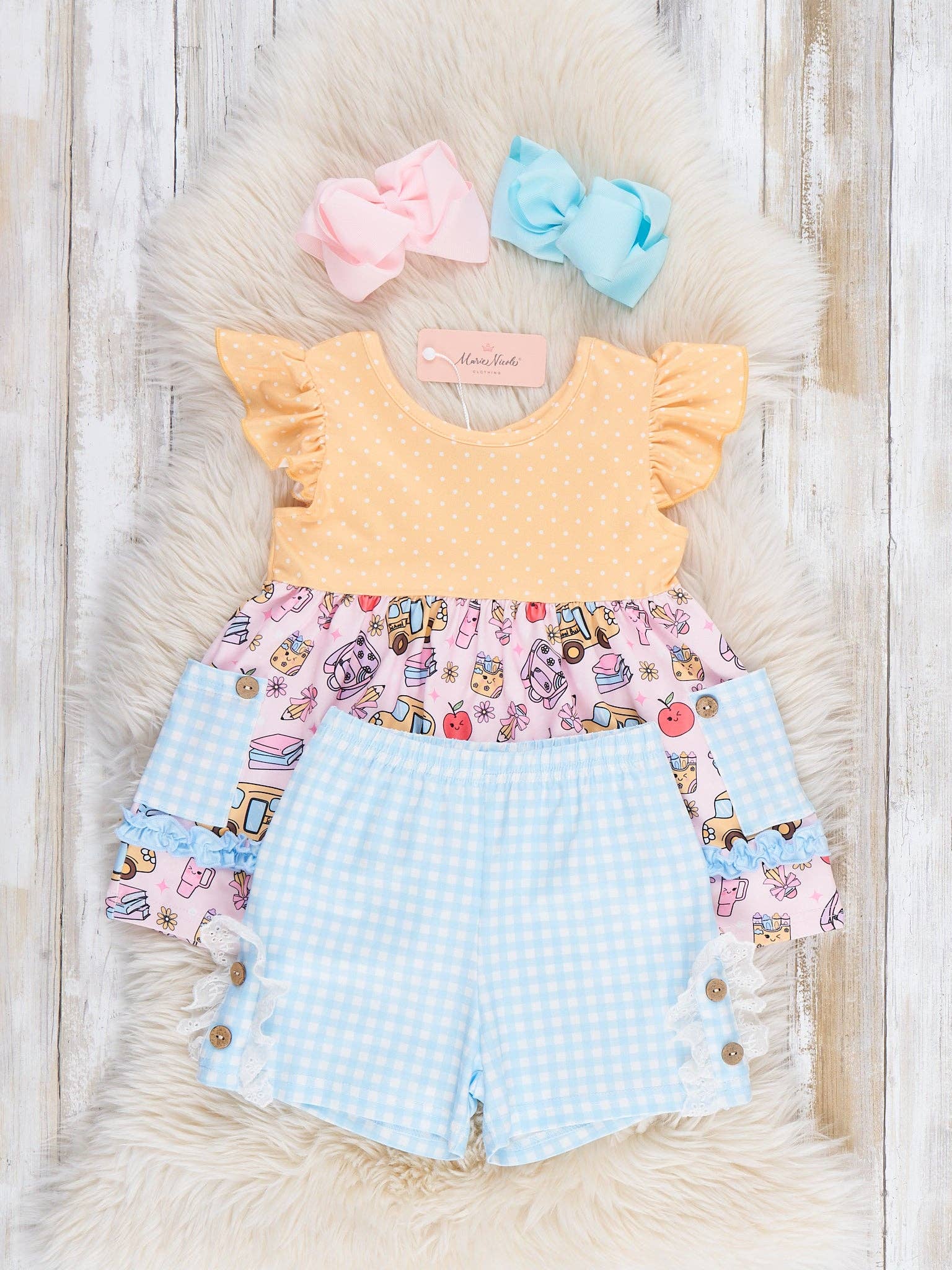 Learning Express Ruffle Pocket Outfit