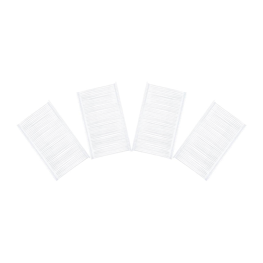 2" Clear Fine Fabric Tagging Fasteners - Carton of 5000
