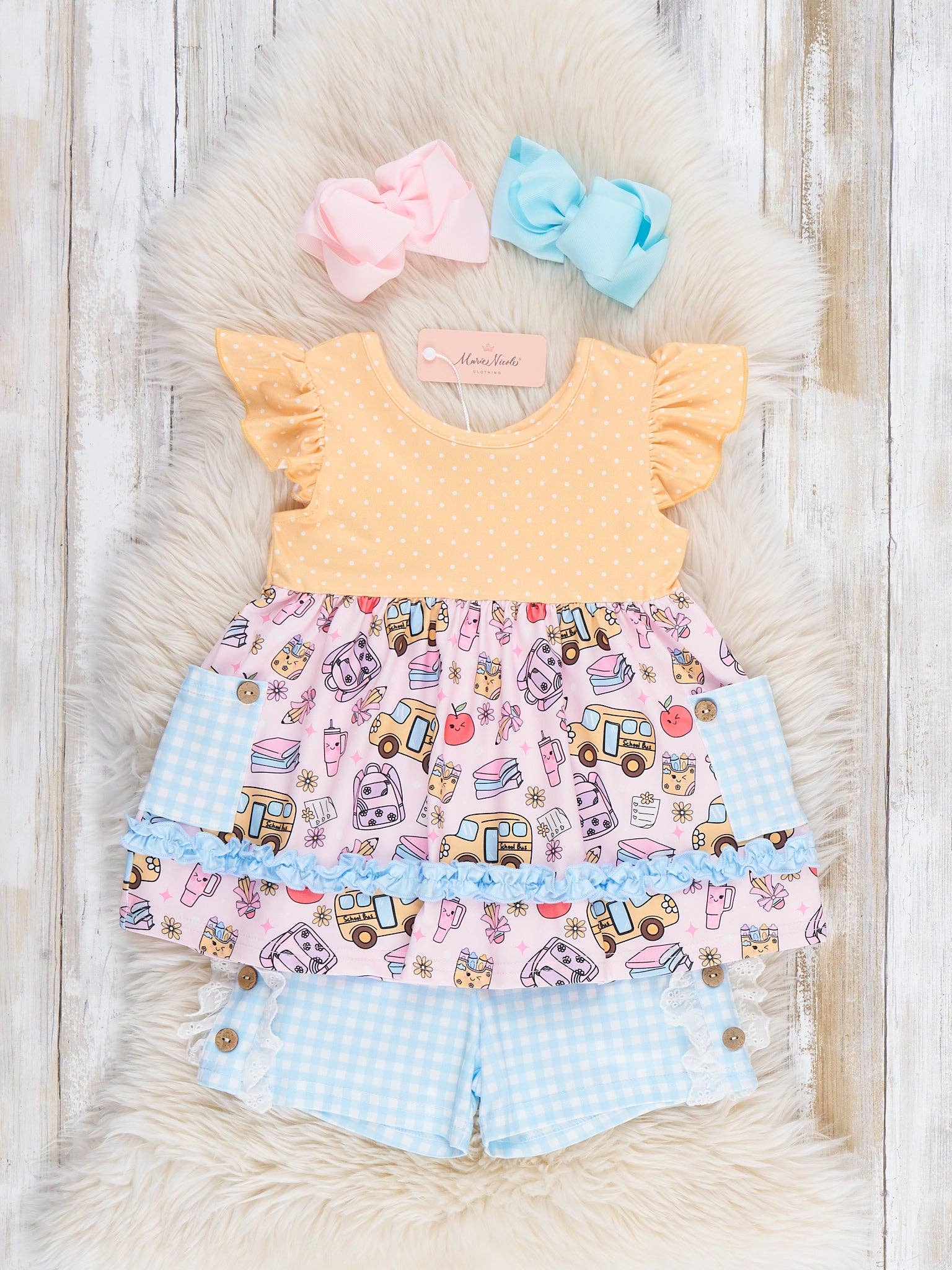 Learning Express Ruffle Pocket Outfit