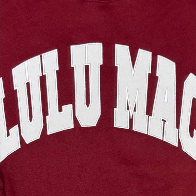 Maroon/White - Stitch