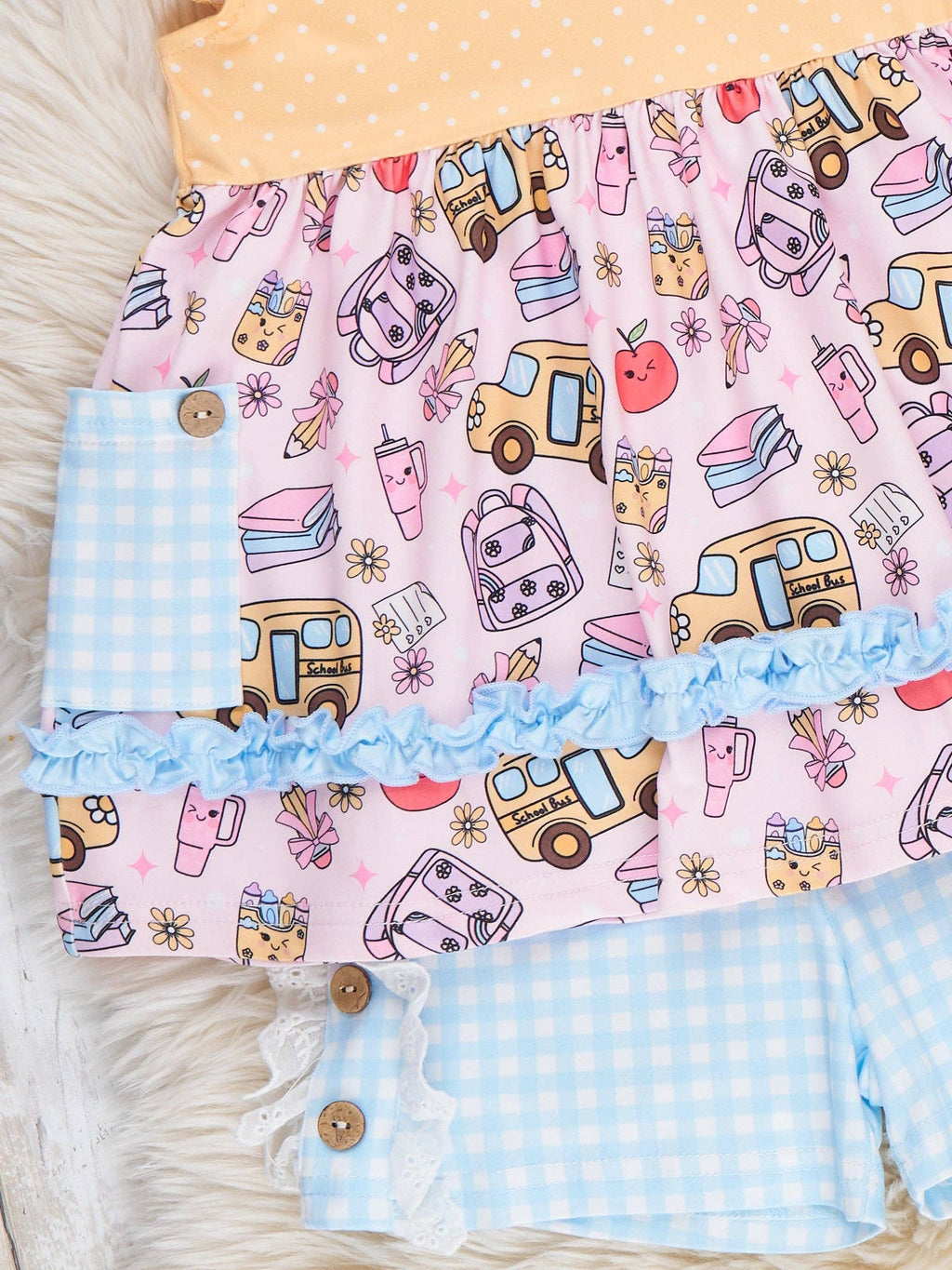 Learning Express Ruffle Pocket Outfit