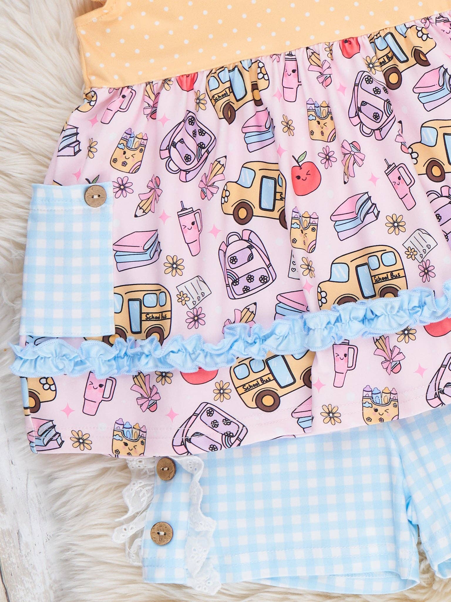 Learning Express Ruffle Pocket Outfit