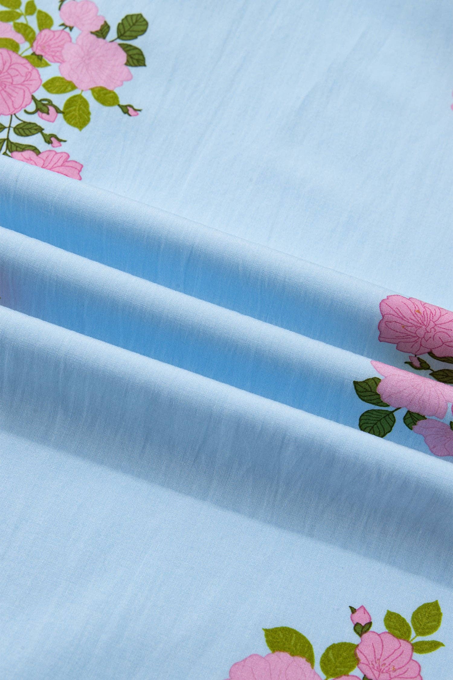 Plus Size Floral Scalloped Trim Maxi Dress