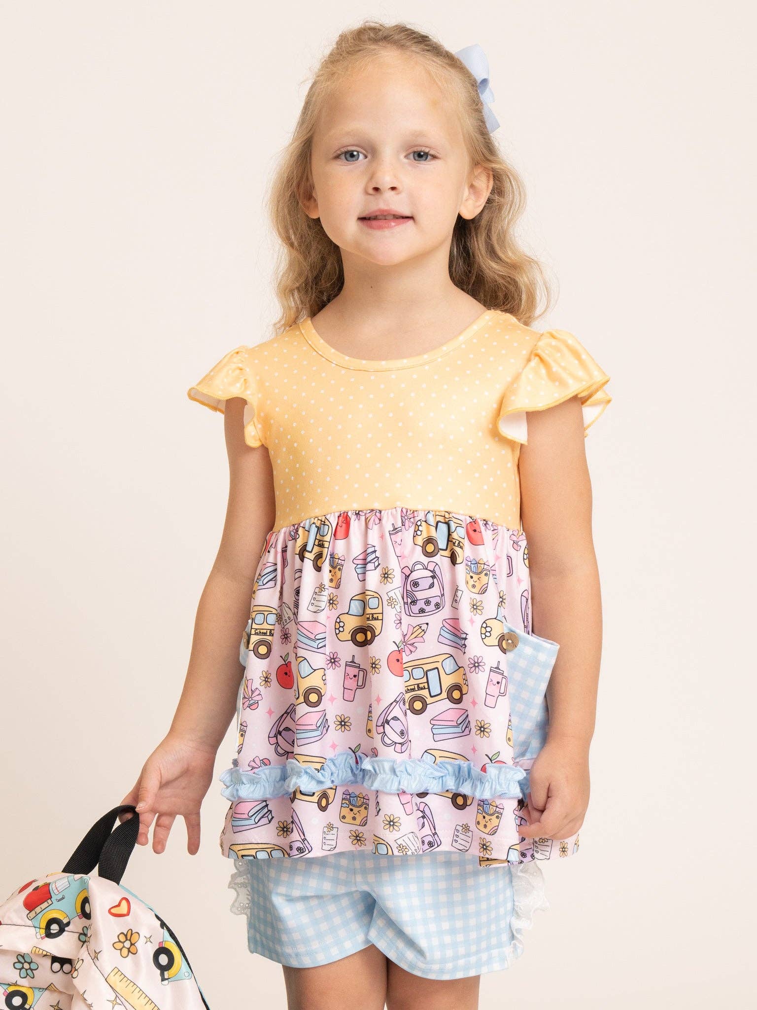 Learning Express Ruffle Pocket Outfit